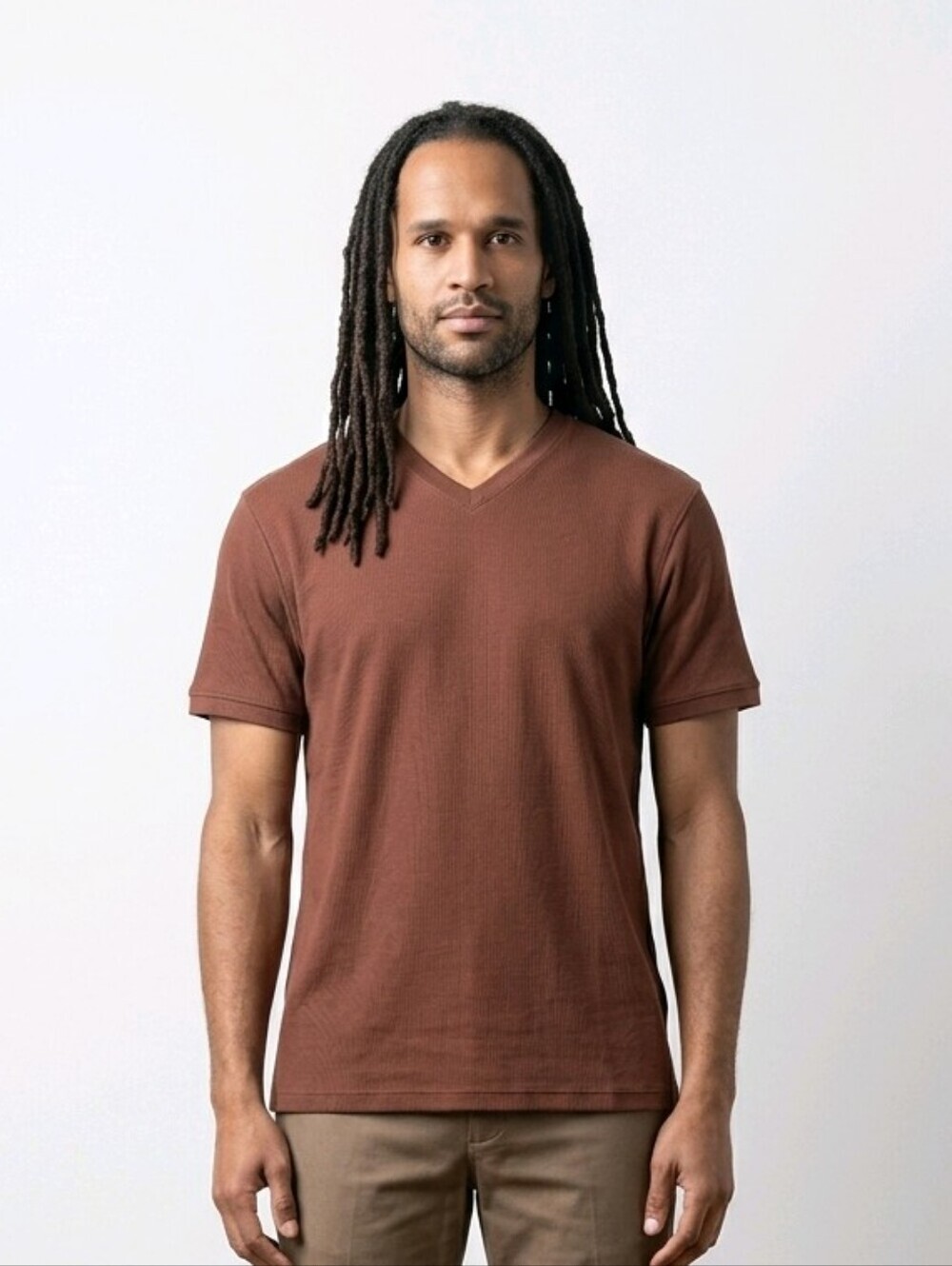 NWT Old Navy Heavyweight Ribbed  Knit V  Neck Shirt Sz XL